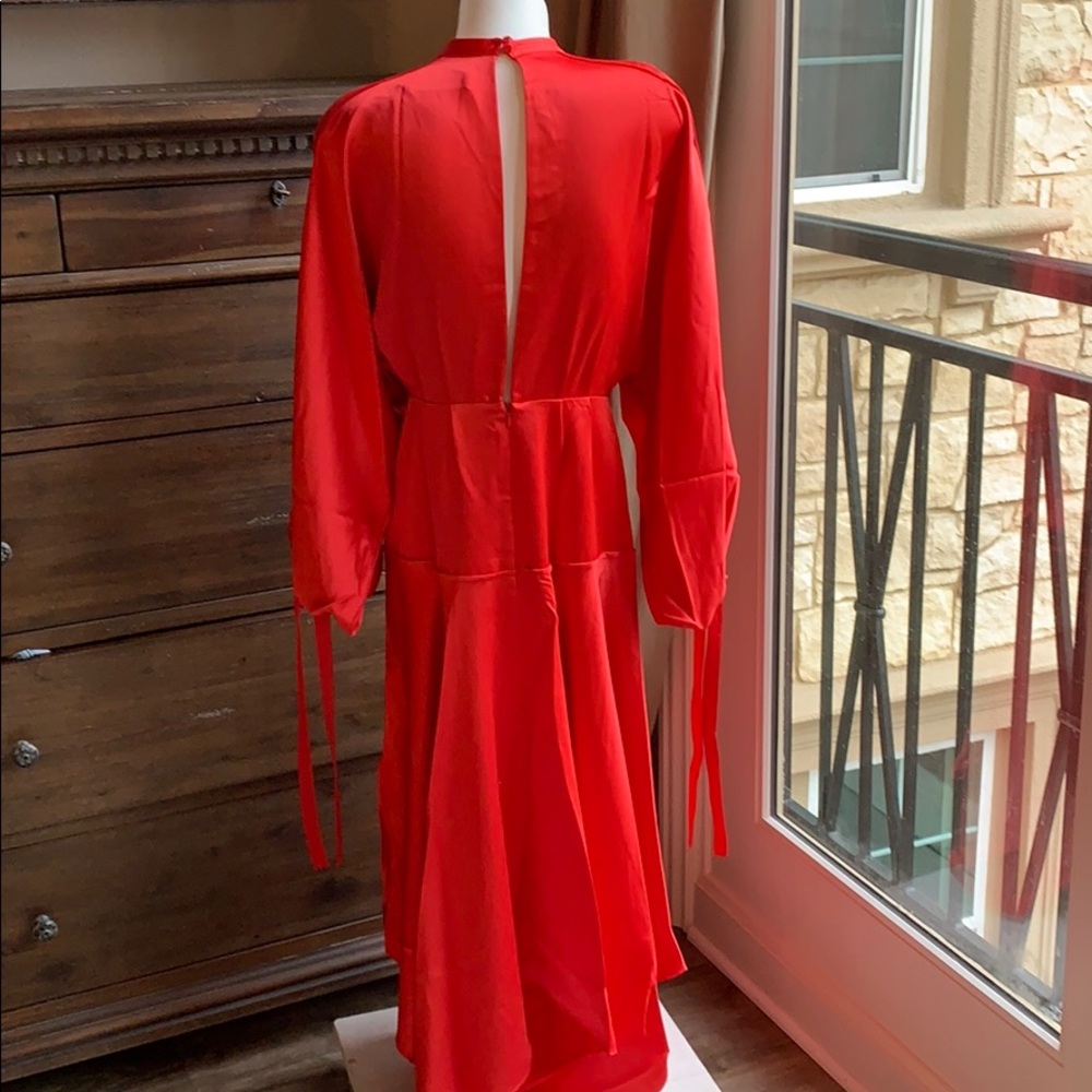 HOST PIC 🌹AMAZING SELF PORTRAIT SATIN MIDI DRESS - Picture 4 of 8